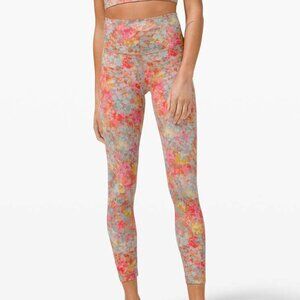Lululemon Align High Rise Pant 25" - Inflorescence Multi - Size 2